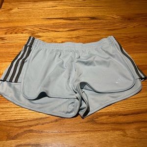 ADIDAS LIGHT AND DARK BLUE SHORTS